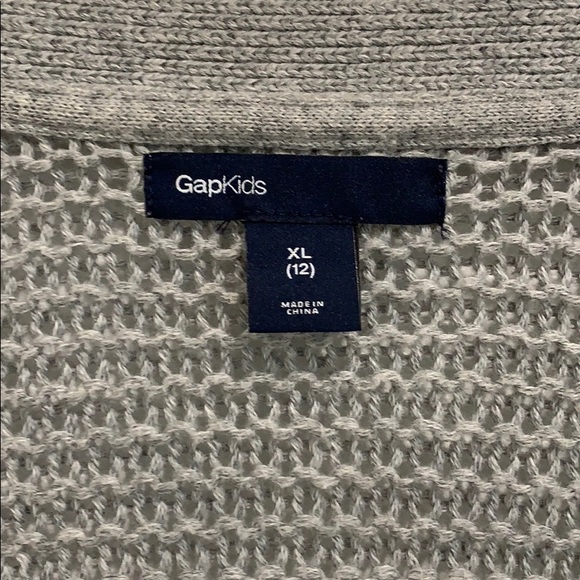 gray sweater cardigan from gap - Picture 2 of 2